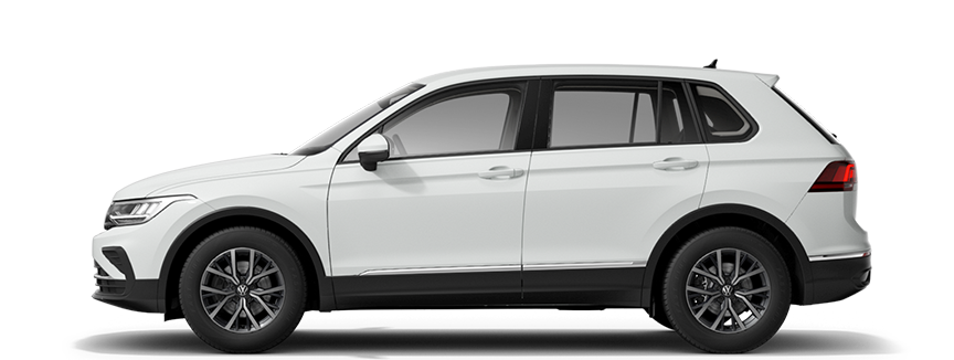 New Tiguan side-view